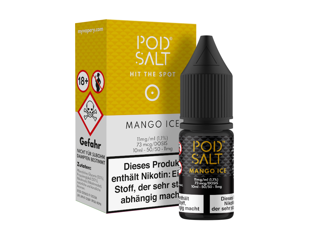 Pod Salt - Mango Ice - Nikotinsalz Liquid 