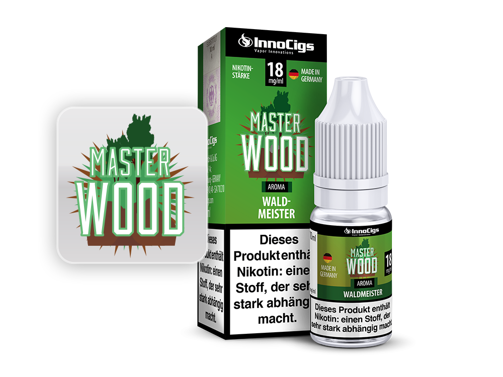 Master Wood Waldmeister Aroma - Liquid für E-Zigaretten 