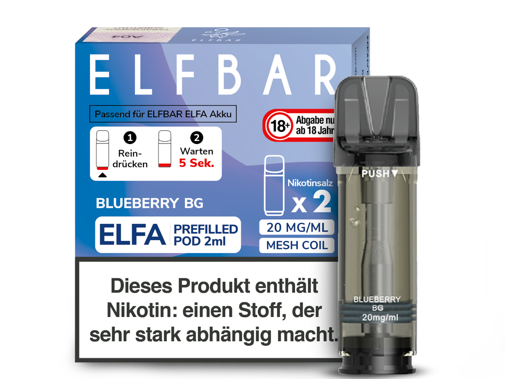 Elf Bar Elfa Pod  20mg/ml (2 Stück)