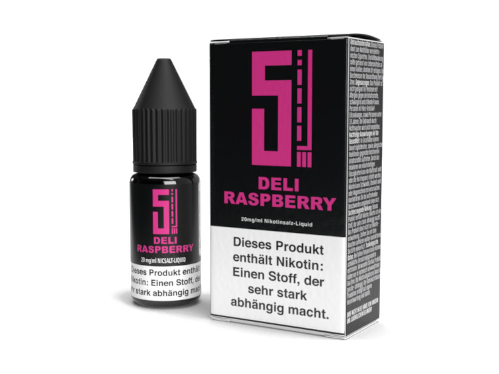 5EL - Deli Raspberry - Nikotinsalz Liquid 